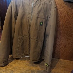 John Deere Tan Kids Jacket